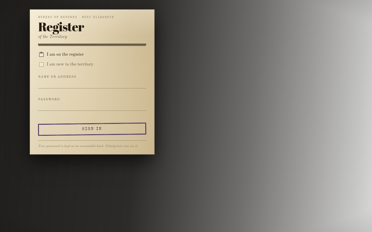 Login